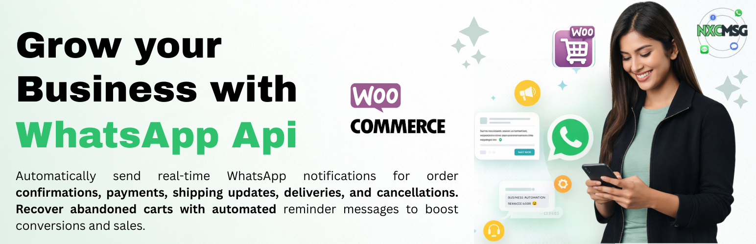Order & Abandoned Cart Notification for WABA NXC Panel
