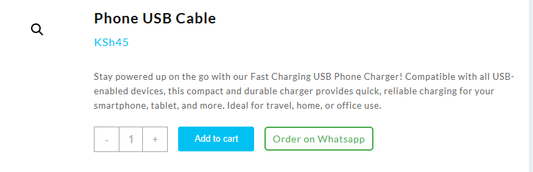 Order on WA for WooCommerce