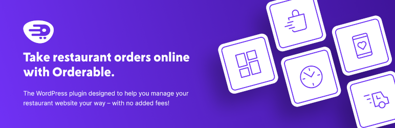 Orderable – WordPress Restaurant Online Ordering System and Food Ordering Plugin