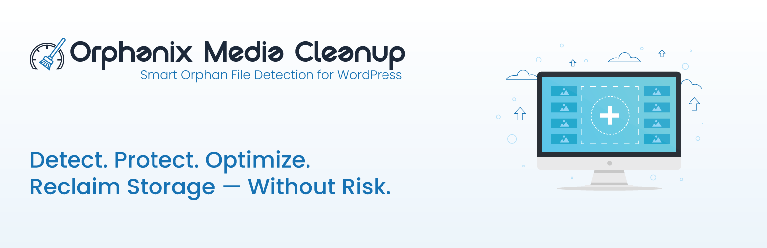 WordPress 外掛 Orphanix Media Cleanup 的封面圖片。