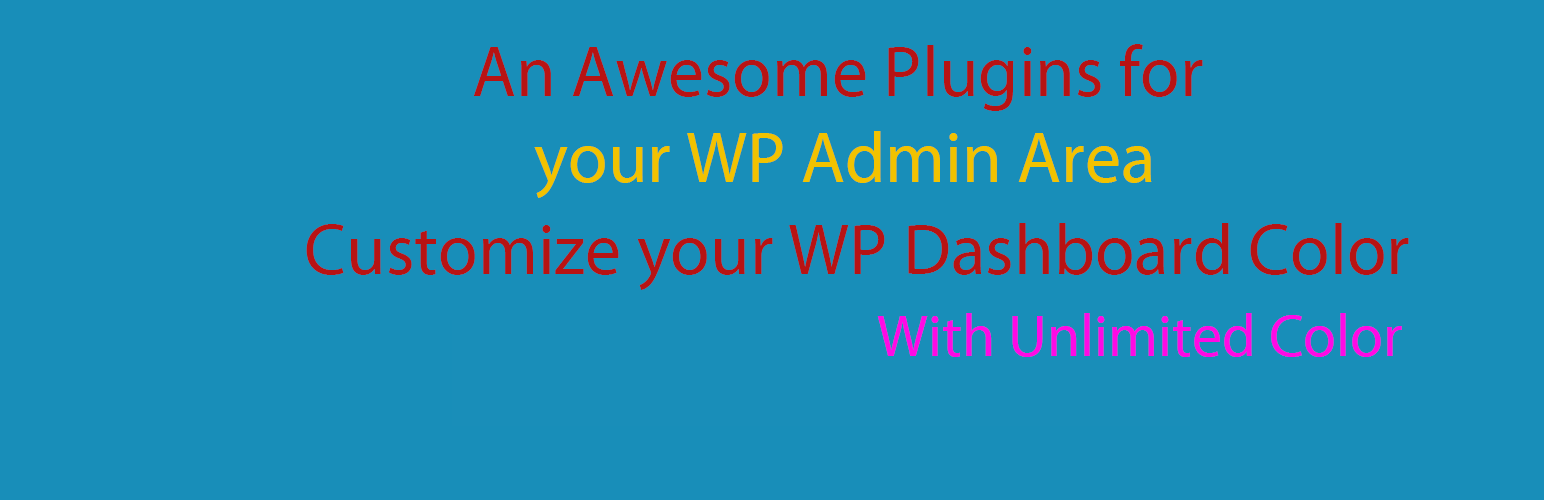WordPress 外掛 OT Admin Theme 的封面圖片。
