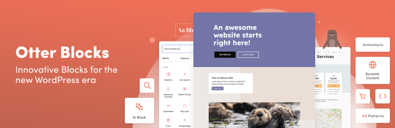 Otter – Gutenberg Blocks – Page Builder for Gutenberg Editor & FSE