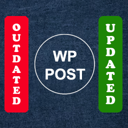 Outdated Post Label logo