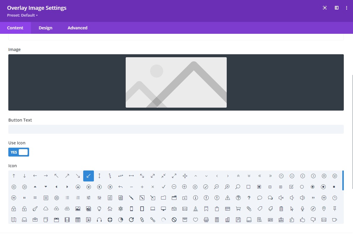 Overlay Image Divi Module