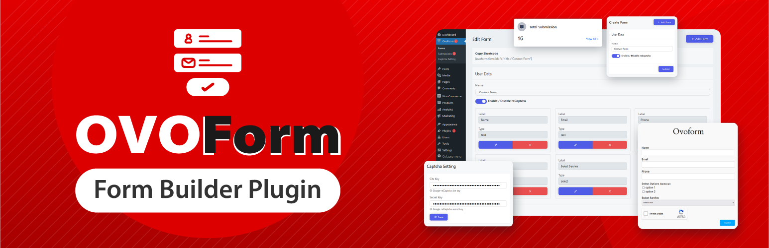 OVOForm – A Super Form Builder Plugin