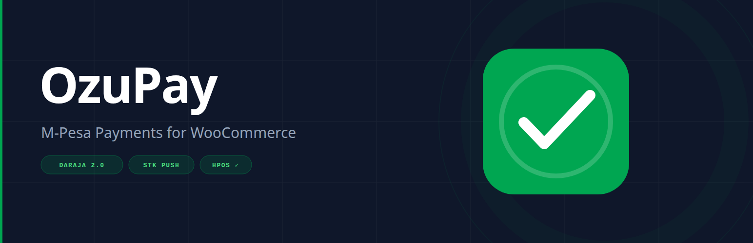 OzuPay Payment Gateway for M-Pesa