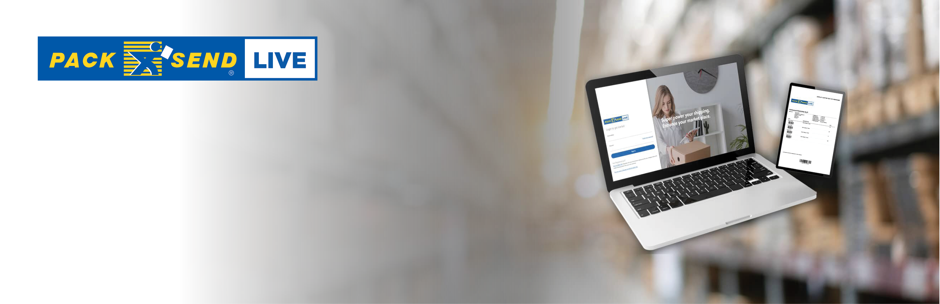 PACK & SEND Live Shipping Rates