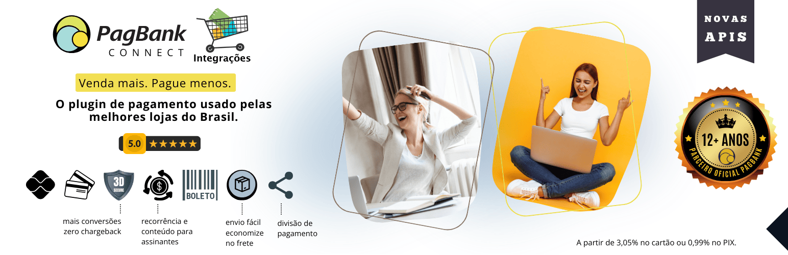 WordPress 外掛 PagBank / PagSeguro Connect para WooCommerce 的封面圖片