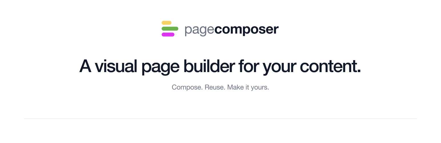 Page Composer — Basic