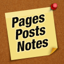 Page &amp; Post Notes Icon