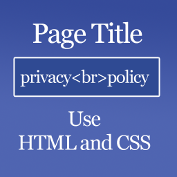 Page Title Customizer for Twenty series logo
