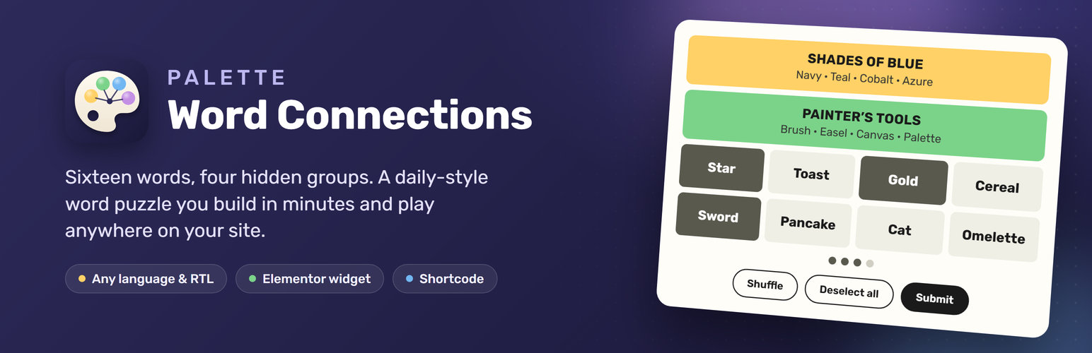 Palette Word Connections