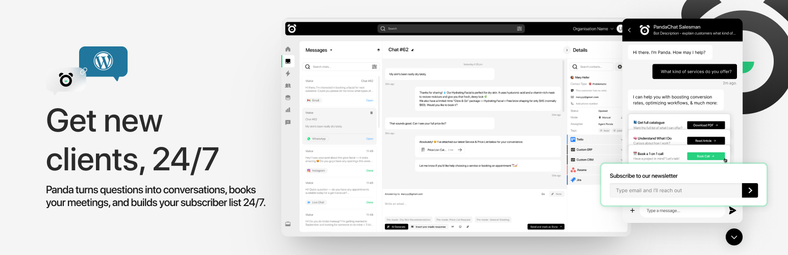PandaChat Live AI Chat