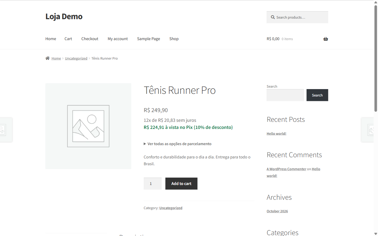 Best installment and cash price on the product page.