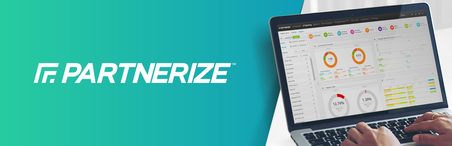 WordPress 外掛 Partnerize Partner 的封面圖片。