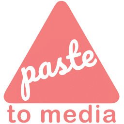 Paste To Media logo