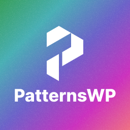 PatternsWP – Gutenberg Block Patterns & Page Templates Library logo