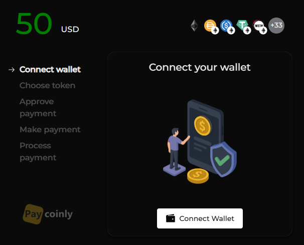 Payment UI on user side