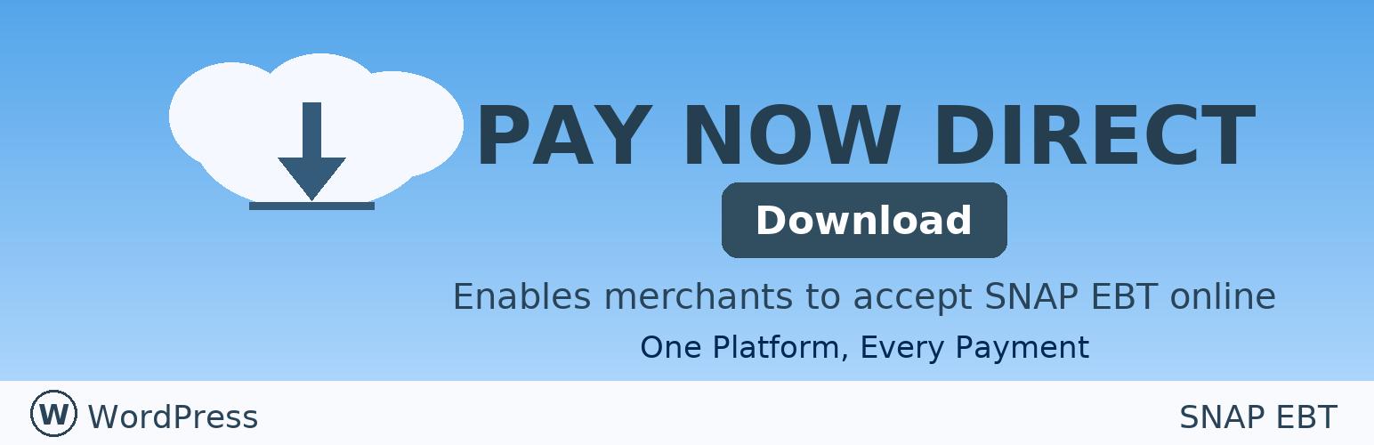 Pay Now Direct SNAP – EBT and Credit for WooCommerce
