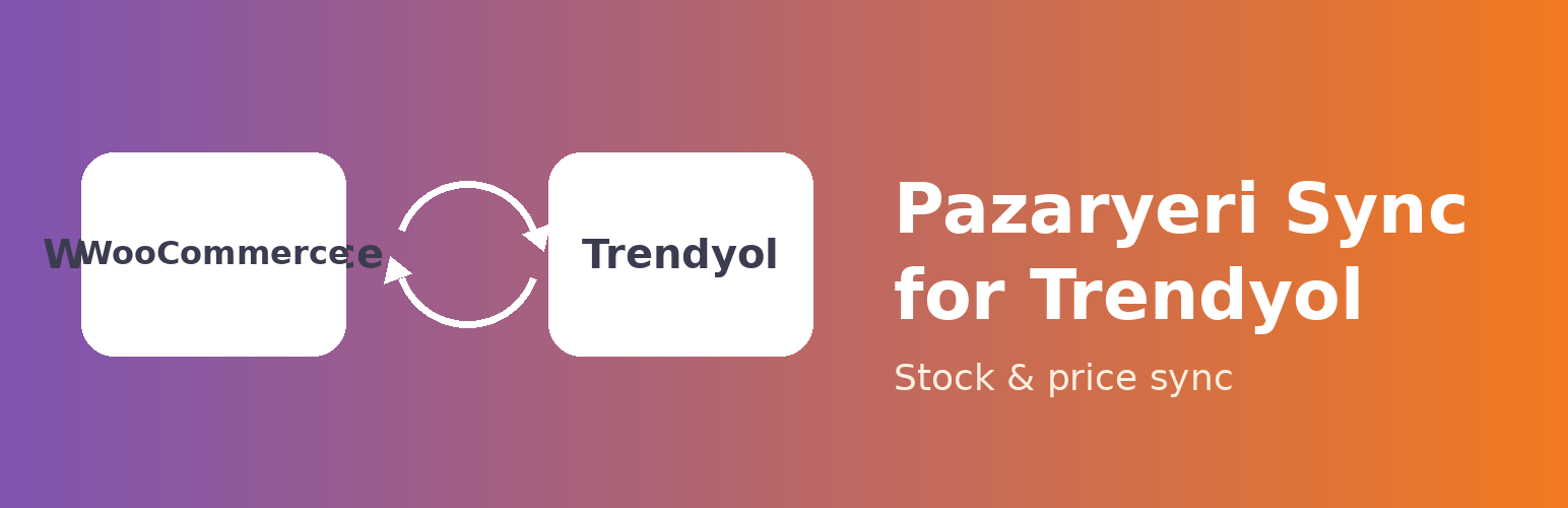 WordPress 外掛 Pazaryeri Sync for Trendyol 的封面圖片
