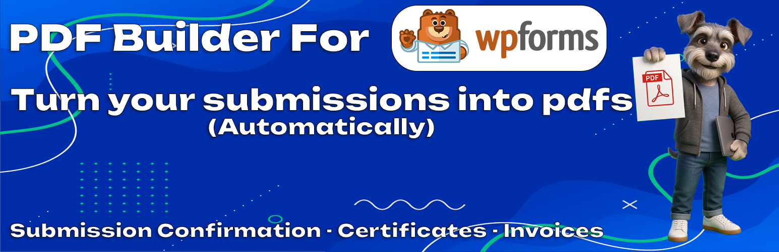 WordPress 外掛 PDF Builder for WPForms 的封面圖片