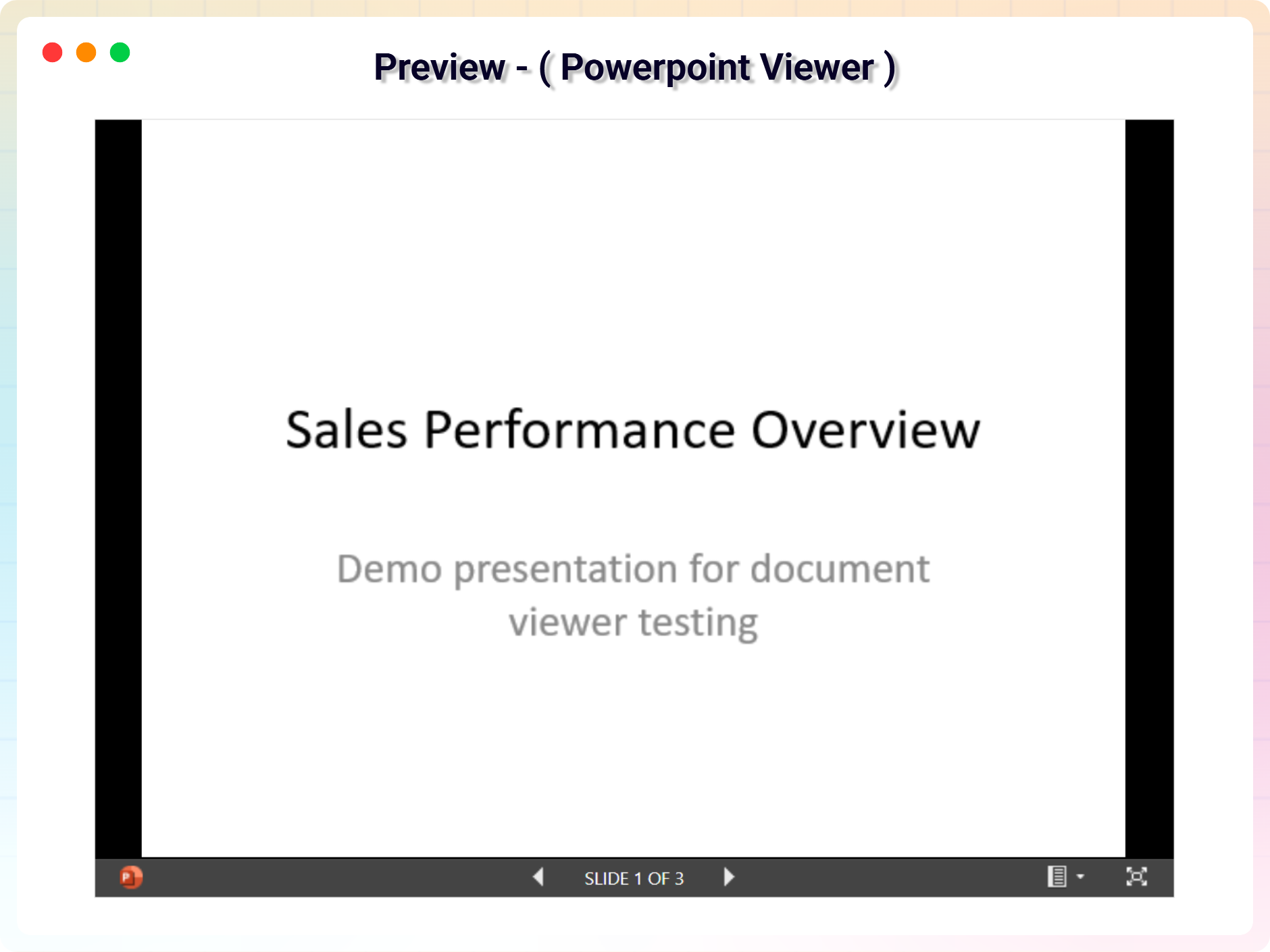 PDF Embed Block - Preview ( Powerpoint Viewer )