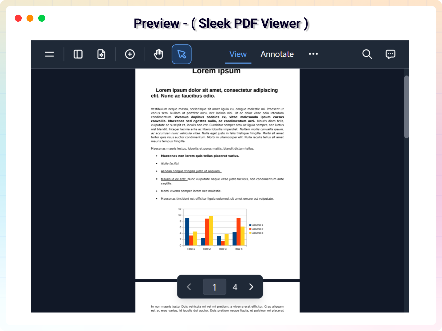 PDF Embed Block - Preview ( Sleek PDF Viewer )