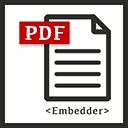 PDF Embedder Icon