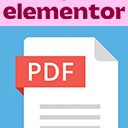PDF For Elementor Forms + Drag And Drop Template Builder Icon