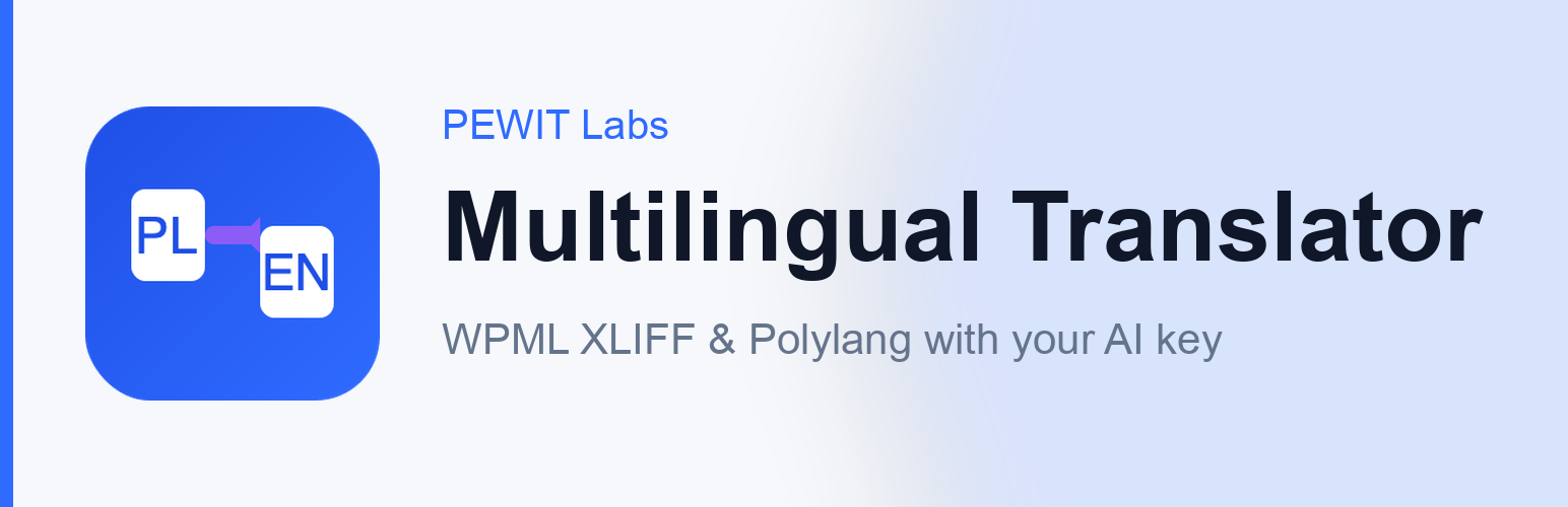 Pewit AI Multilingual Translator