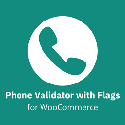 Phone Validator with Flags for WooCommerce logo