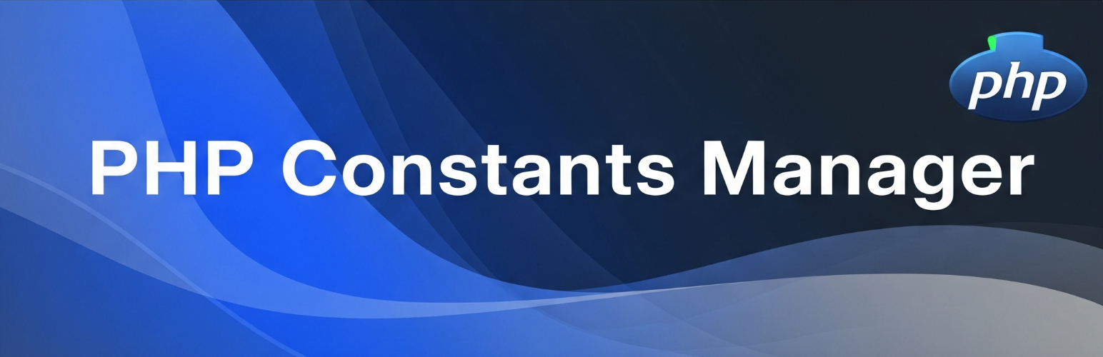 PHP Constants Manager