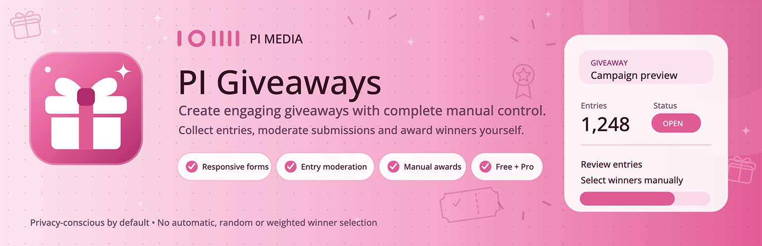 PI Giveaways