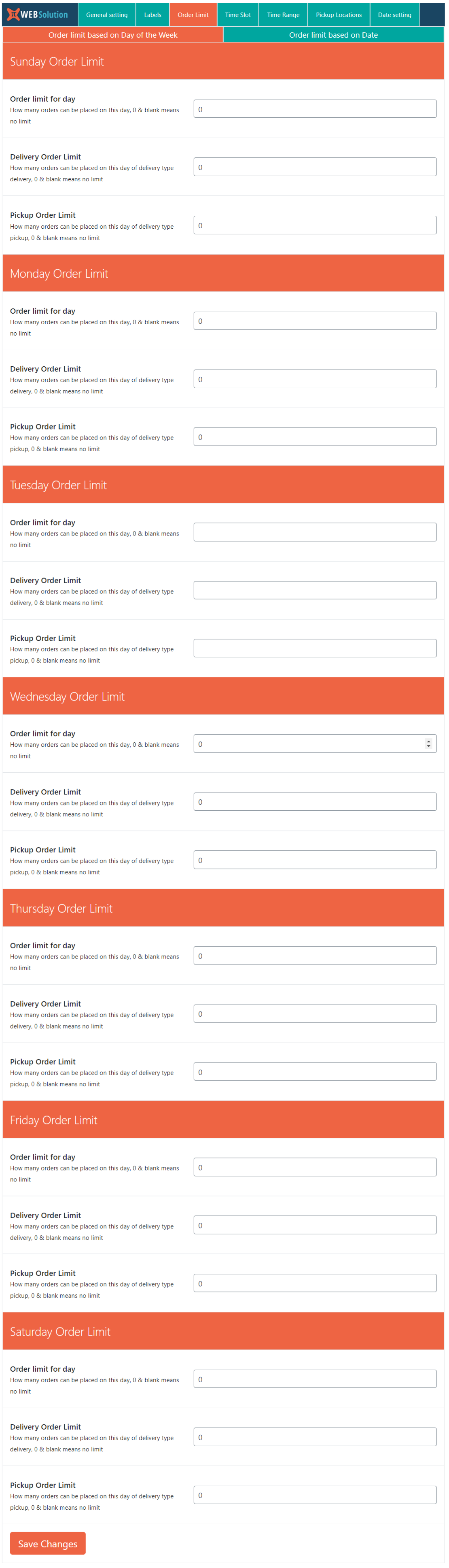 Order date, Order pickup, Order date time, Pickup Location, delivery date for WooCommerce