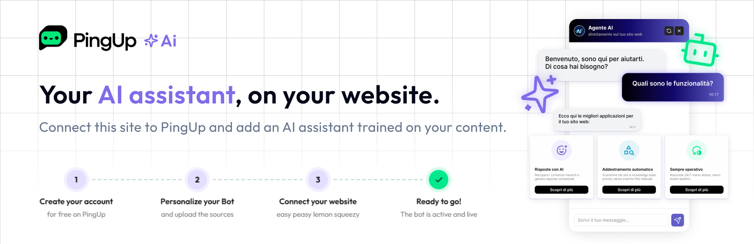 PingUp AI+ – AI Chatbot & AI Agent