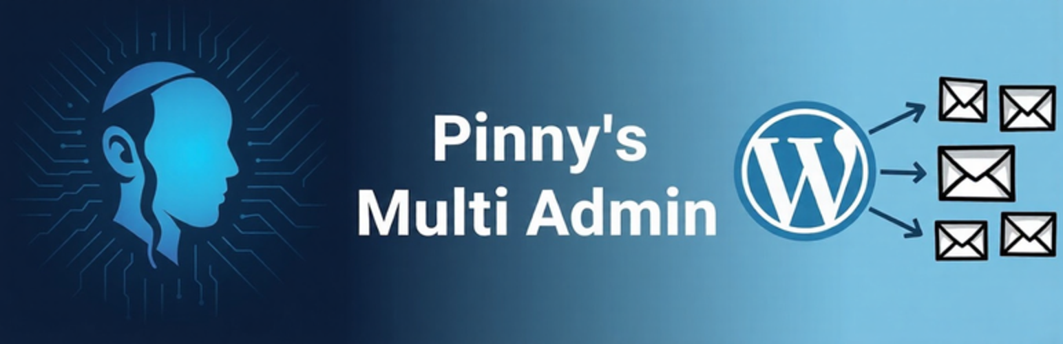 WordPress 外掛 Pinny's Multi Admin – Add Multiple Admin Emails 的封面圖片