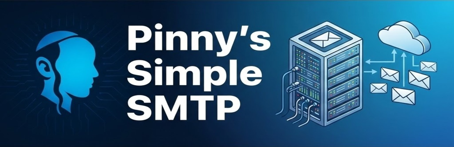 Pinny's Simple SMTP – The Lightest SMTP Plugin (4KB) & Dead Easy Setup