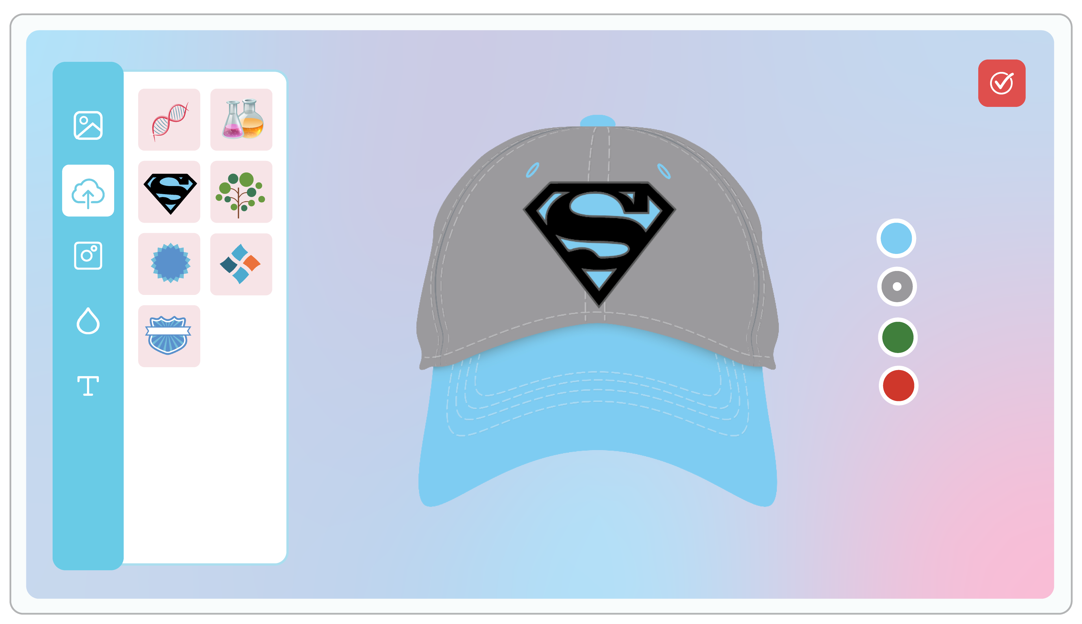 Template based design