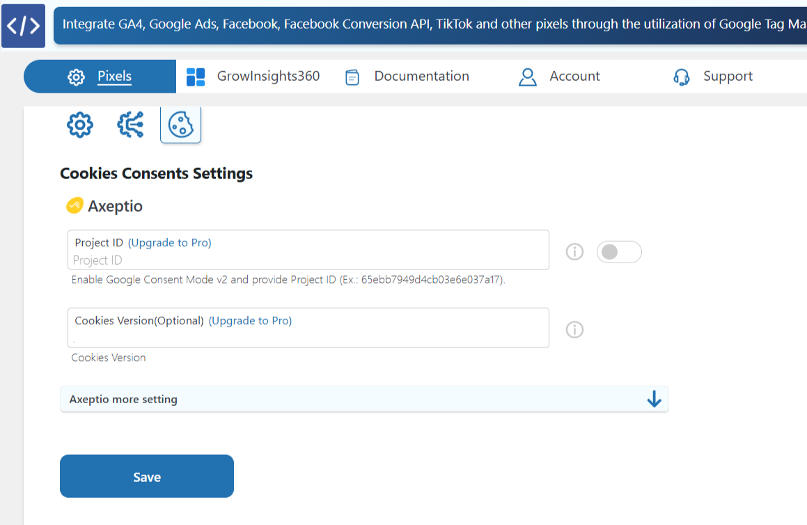 Google Consent Mode V2 with Axeptio (Cookies Consents Banner)