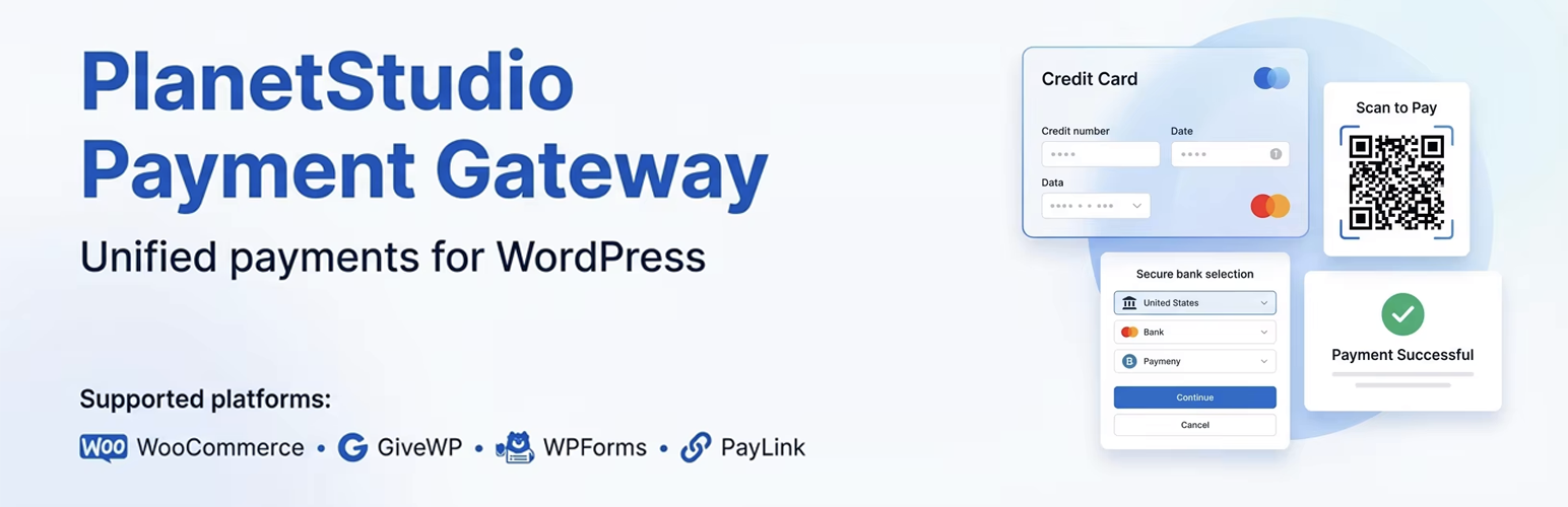PlanetStudio Payment Gateway
