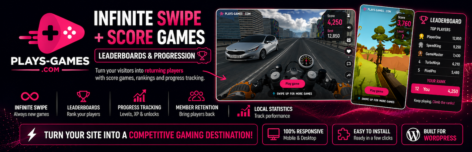 Plays Games Widget