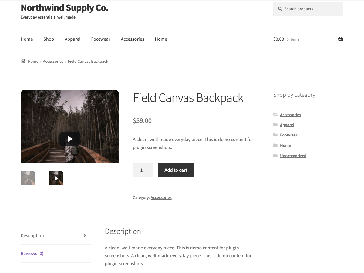 Plogins Reel – Product Gallery Zoom &amp; Video for WooCommerce