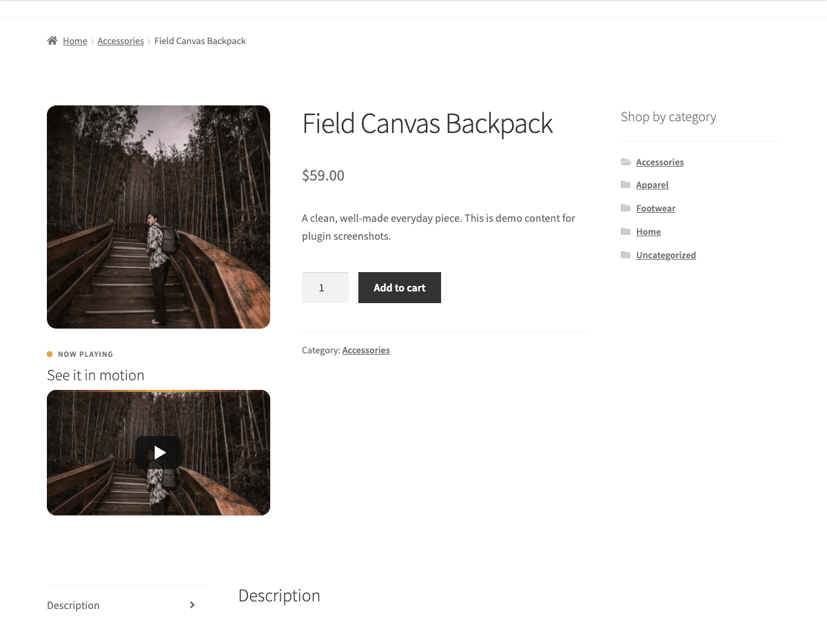 Plogins Reel – Product Gallery Zoom &amp; Video for WooCommerce