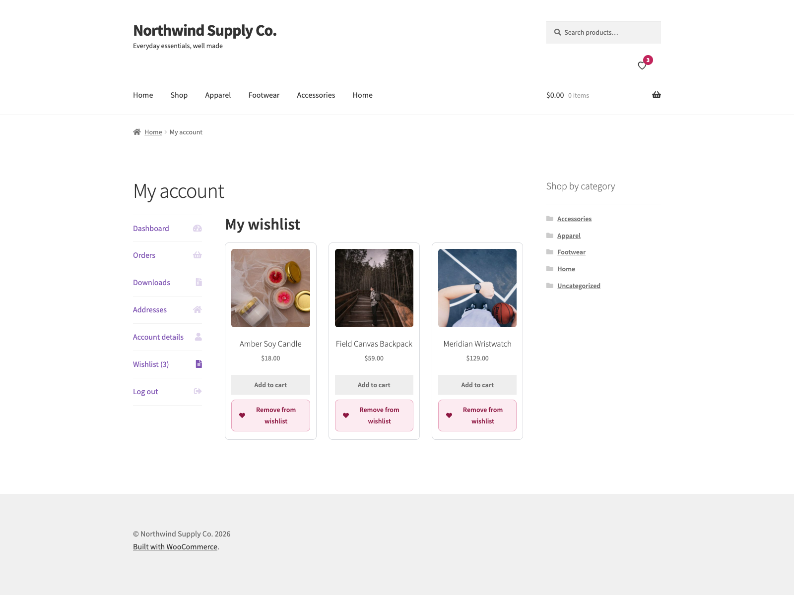 Plogins Shortlist – Wishlist for WooCommerce
