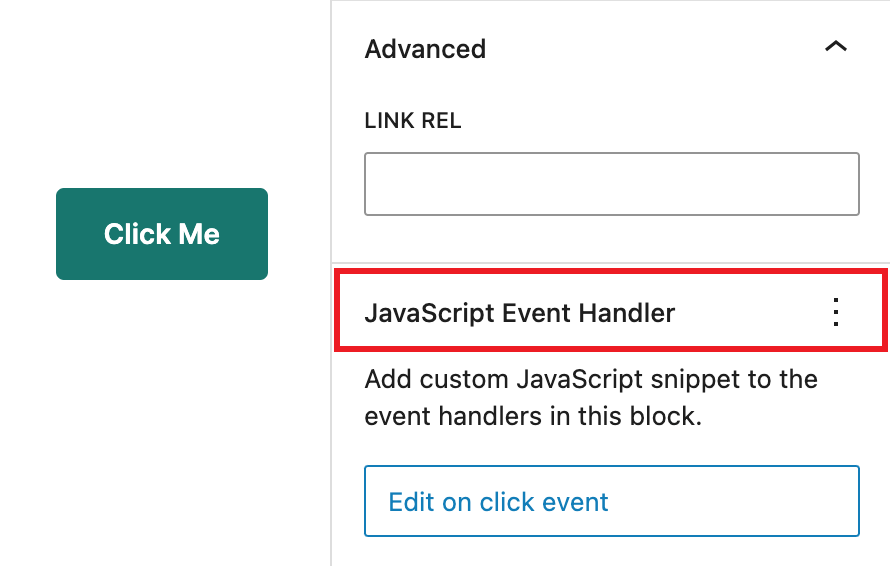 JavaScript Event Handler