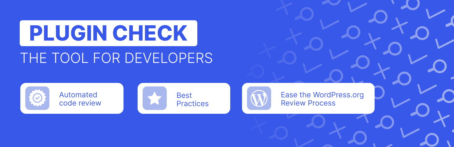 WordPress 外掛 Plugin Check (PCP) 的封面圖片。