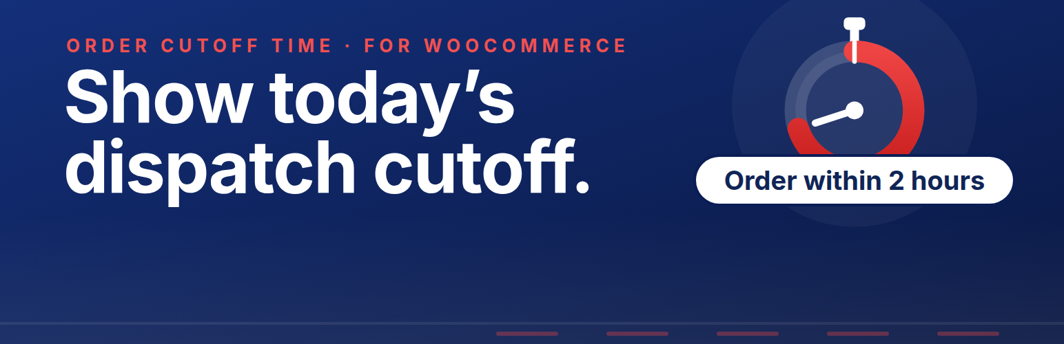 WordPress 外掛 PluginCity Order Cutoff Time for WooCommerce 的封面圖片