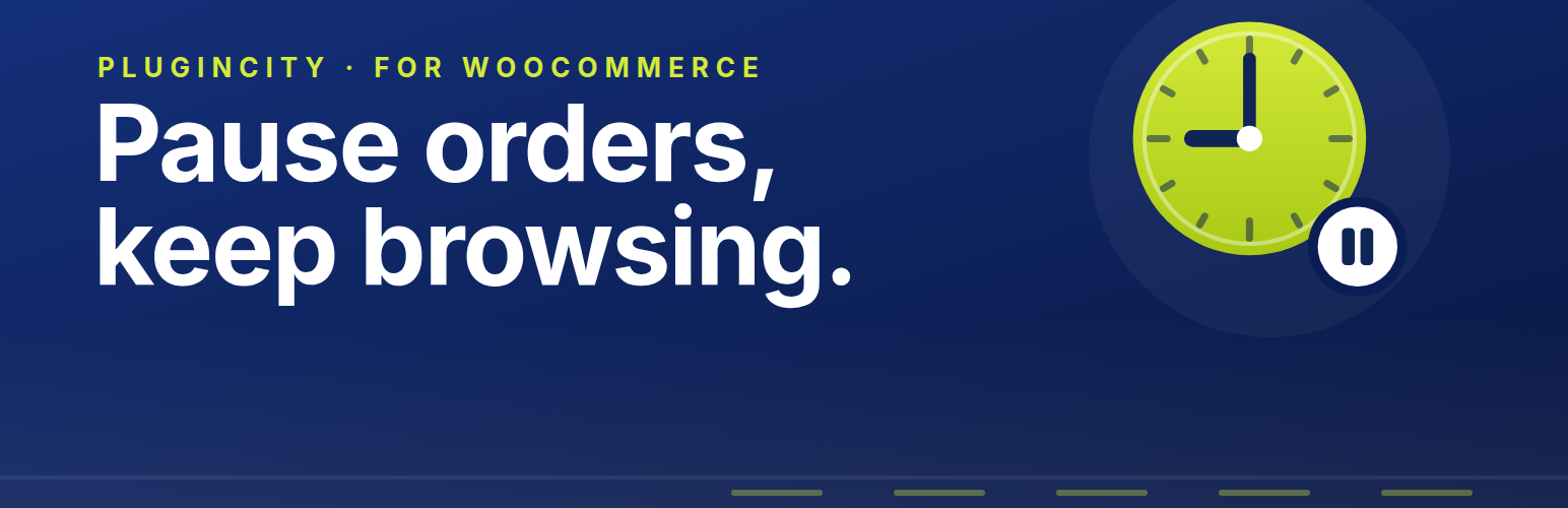 WordPress 外掛 PluginCity Ordering Hours for WooCommerce 的封面圖片