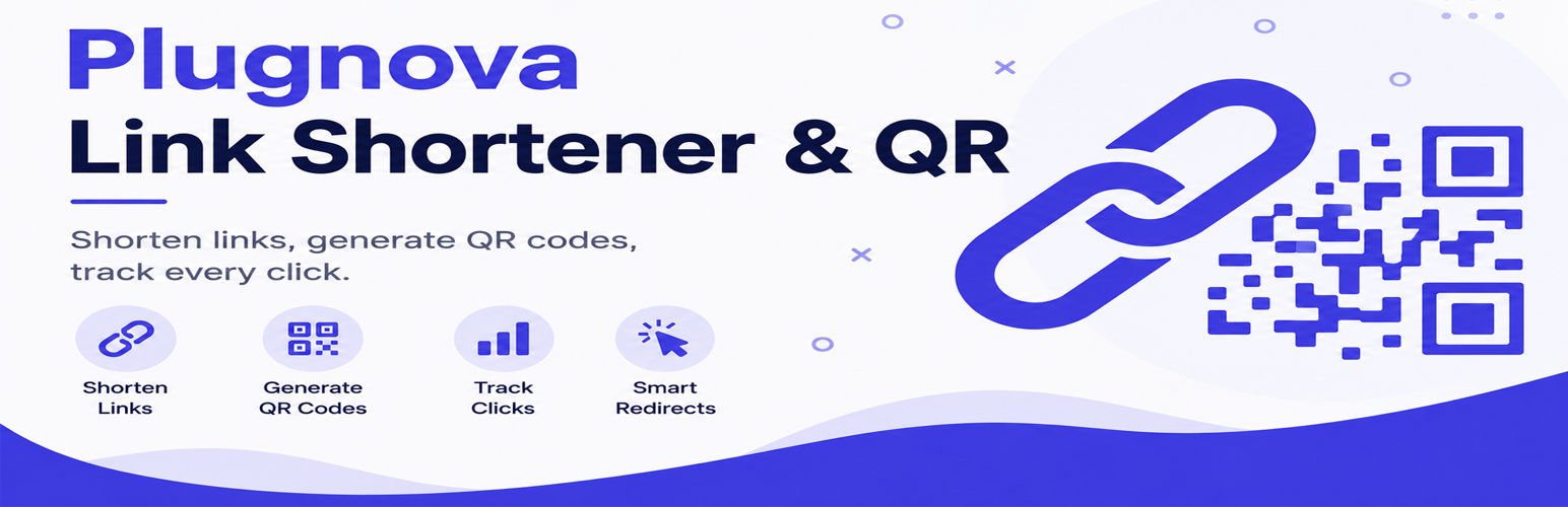 WordPress 外掛 Plugnova Link Shortener & QR 的封面圖片