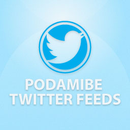 Podamibe Twitter Feed Widget logo